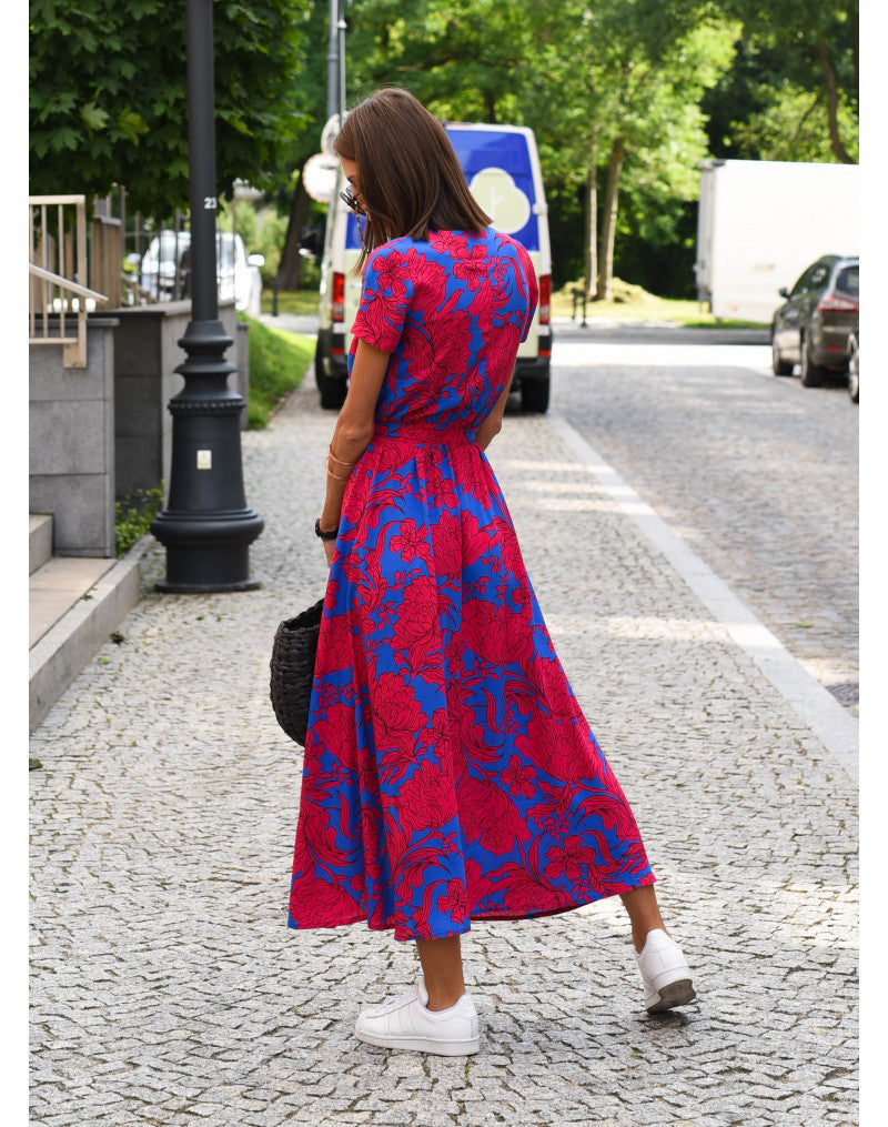 Yasmine | Stylish V-Deep Dress