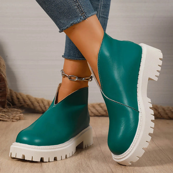 Serrena Leather Platforms