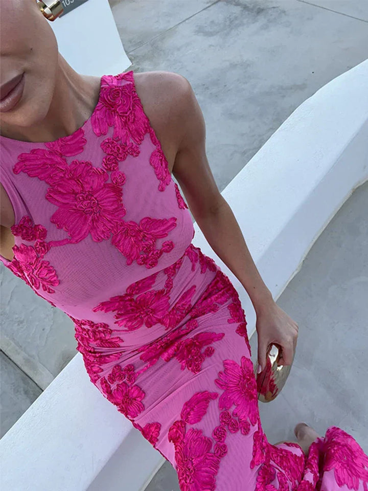 Amira | Elegant Floral Dress