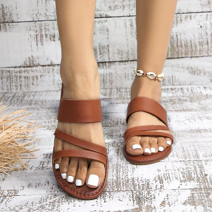Grace™ - Casual and Comfortable Flat Sandals
