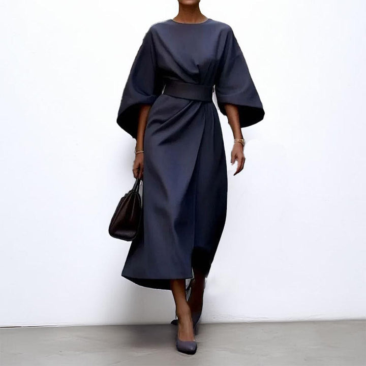 Eldra™ | Maxi Dress with Batwing Sleeves