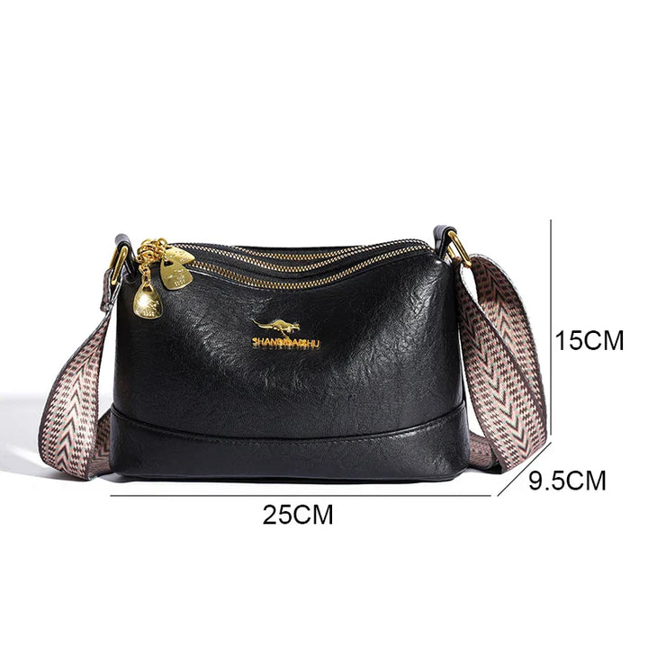 Addison | Elegant Leather Shoulder Bag