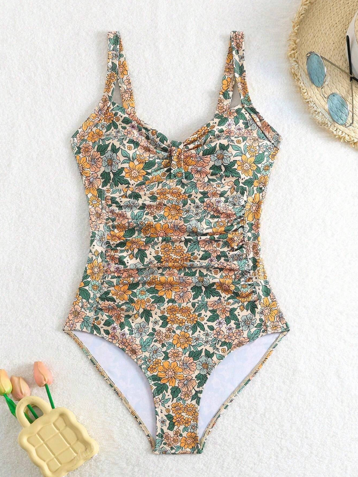 Wendy | Floral Print Swimsuit