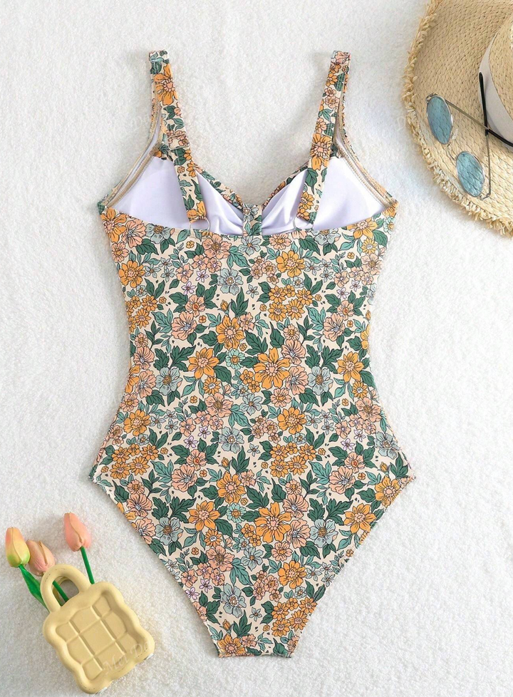 Wendy | Floral Print Swimsuit