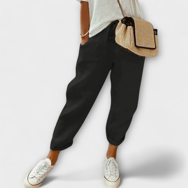 Bibi - Modern and Casual Linen Pants
