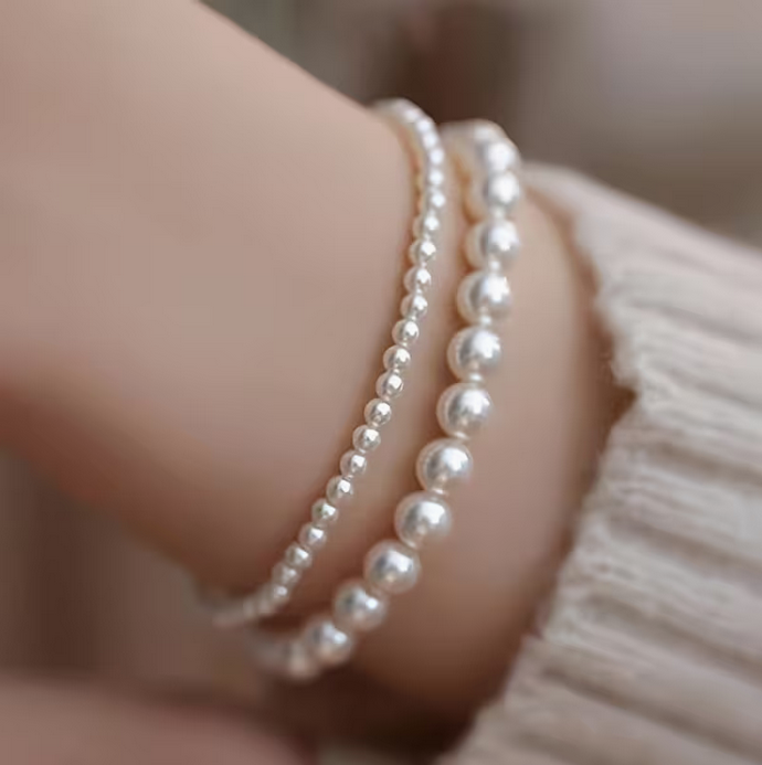 Duo Set Pearl Bracelet | Perlume