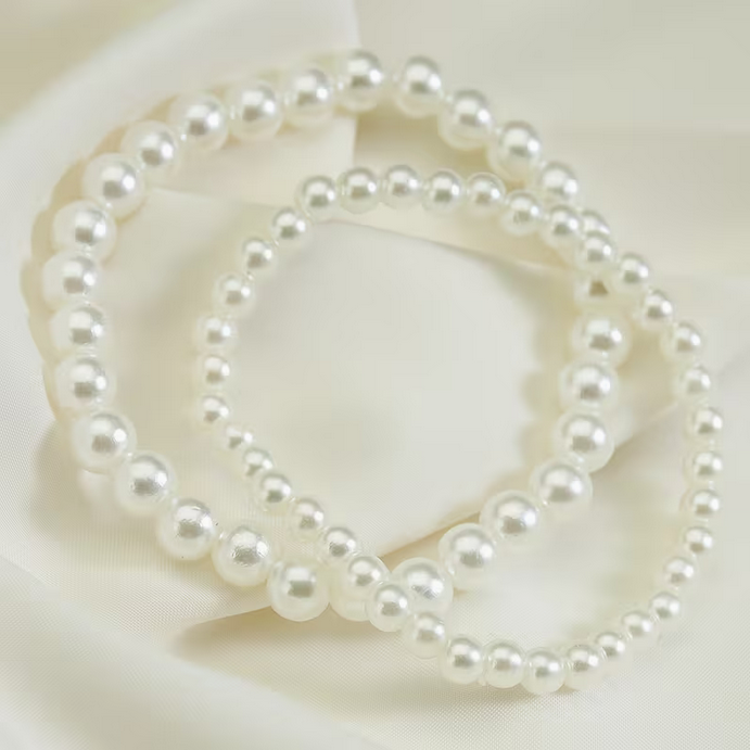Duo Set Pearl Bracelet | Perlume