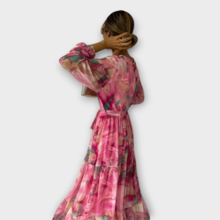 Evelyn - Maxi Dress Aquarelle Dream