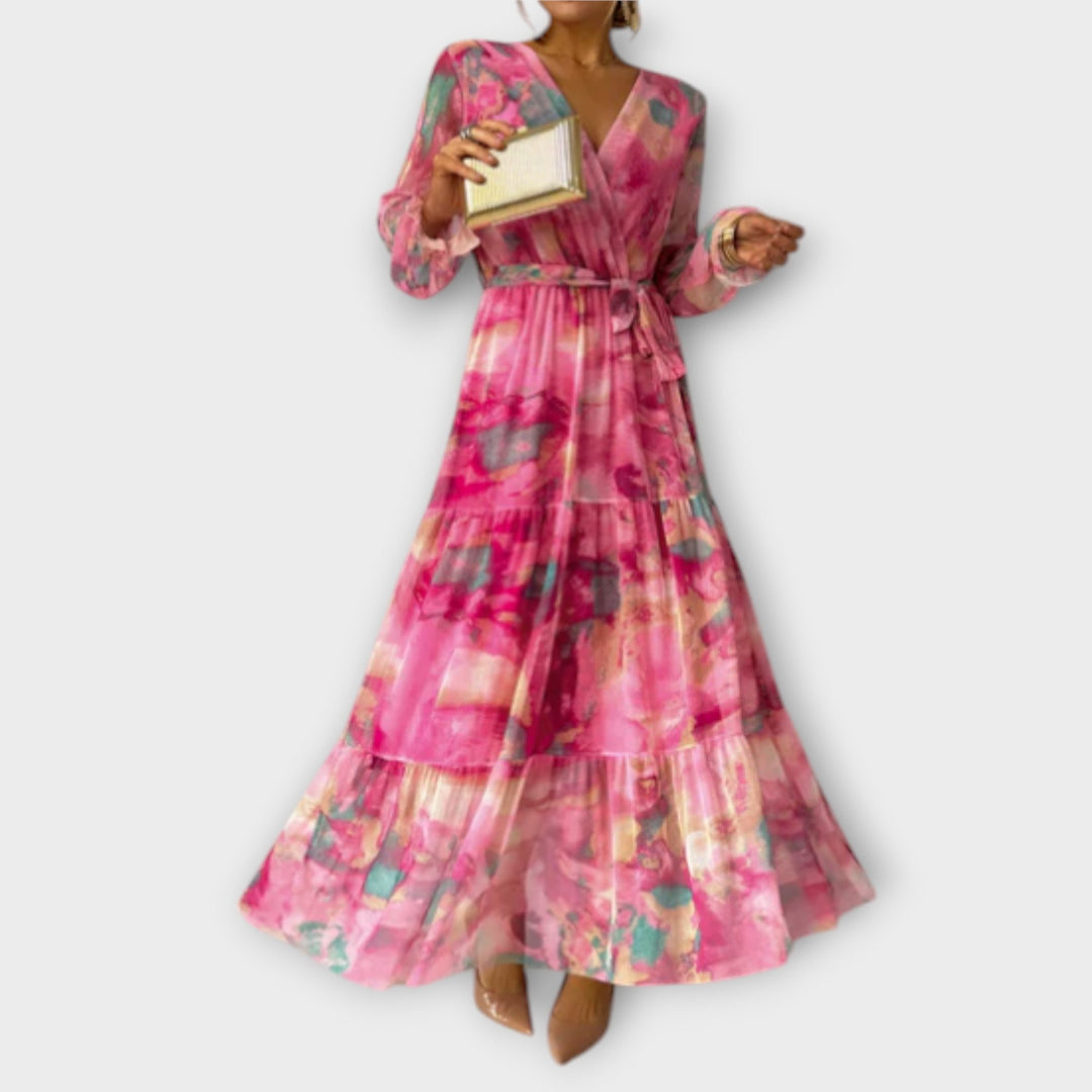 Evelyn - Maxi Dress Aquarelle Dream