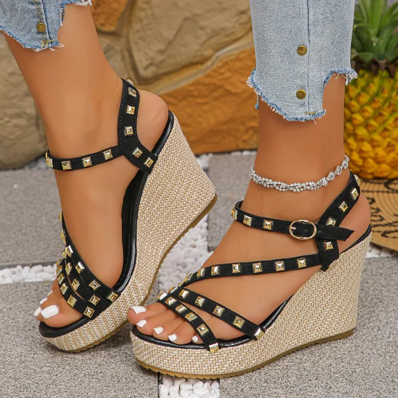 Sevara Wedge Sandals