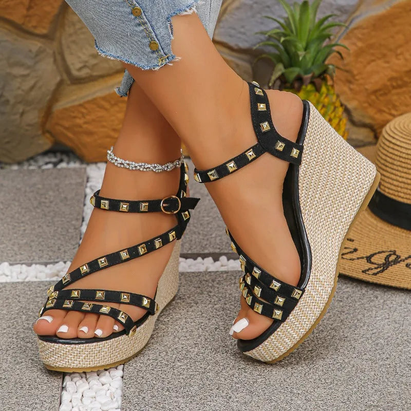 Sevara Wedge Sandals
