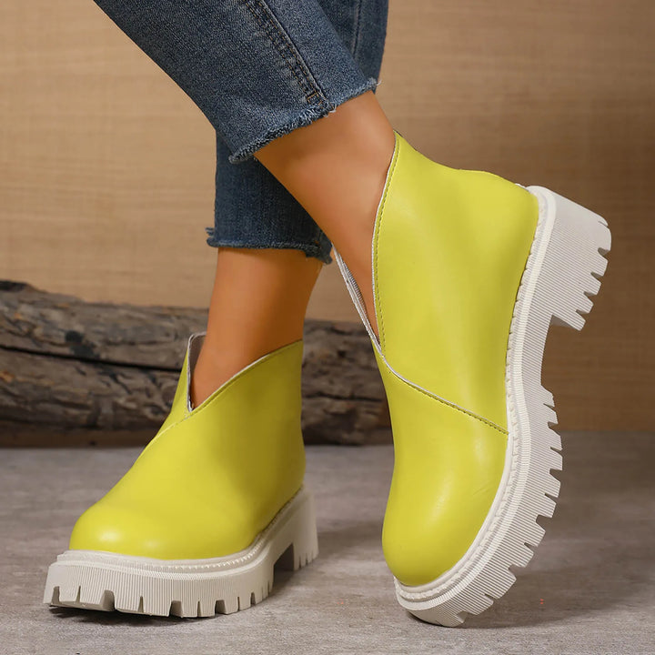 Serrena Leather Platforms