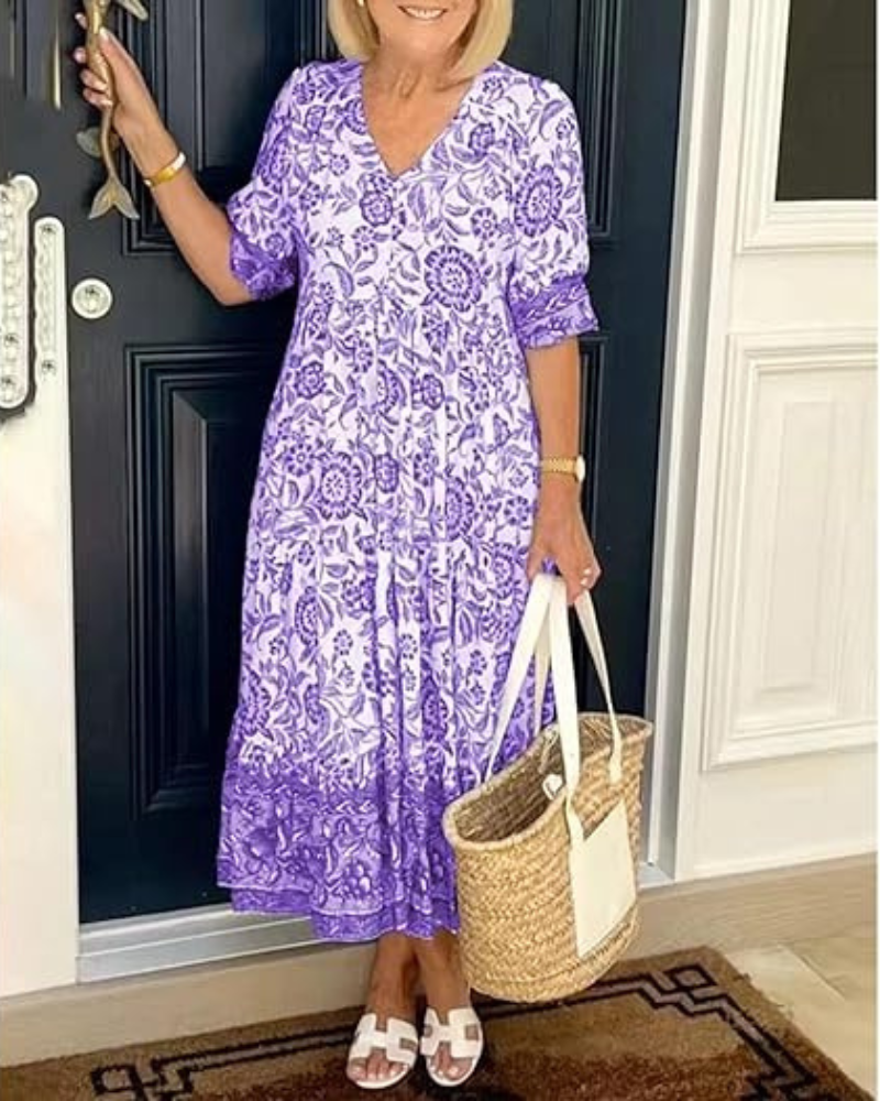 Isle | Maxi Boho Dress - Effortless Beauty