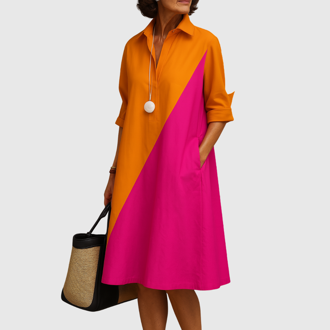 Jelene | Elegant Midi Dress for Effortless Refinement