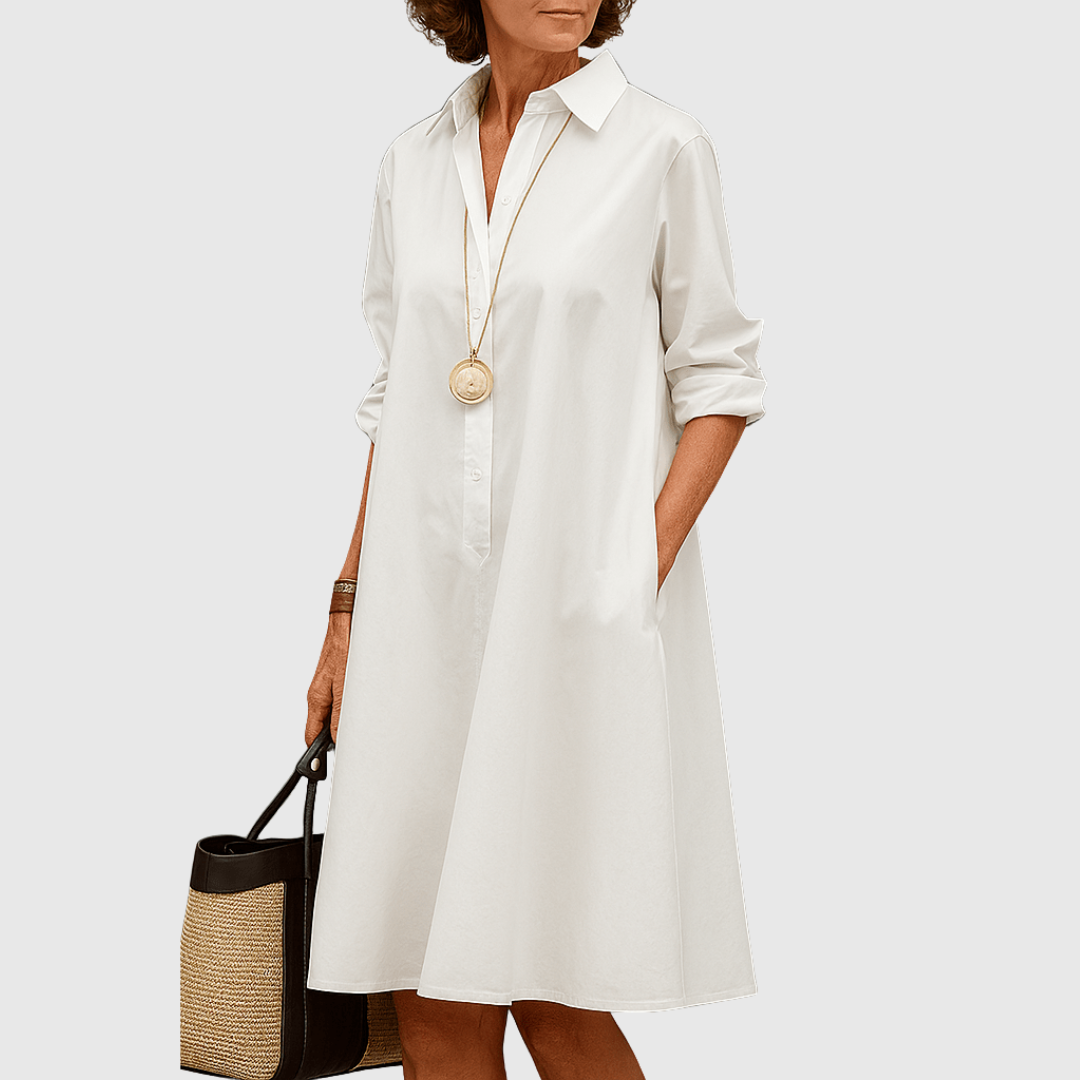 Wilma | Elegant Premium Midi Dress for a Timeless Style