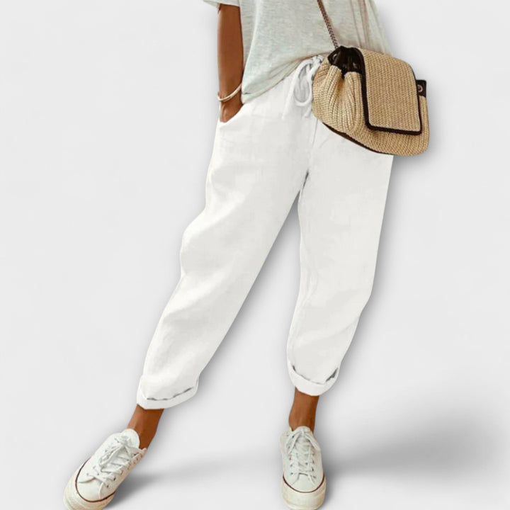Bibi - Modern and Casual Linen Pants