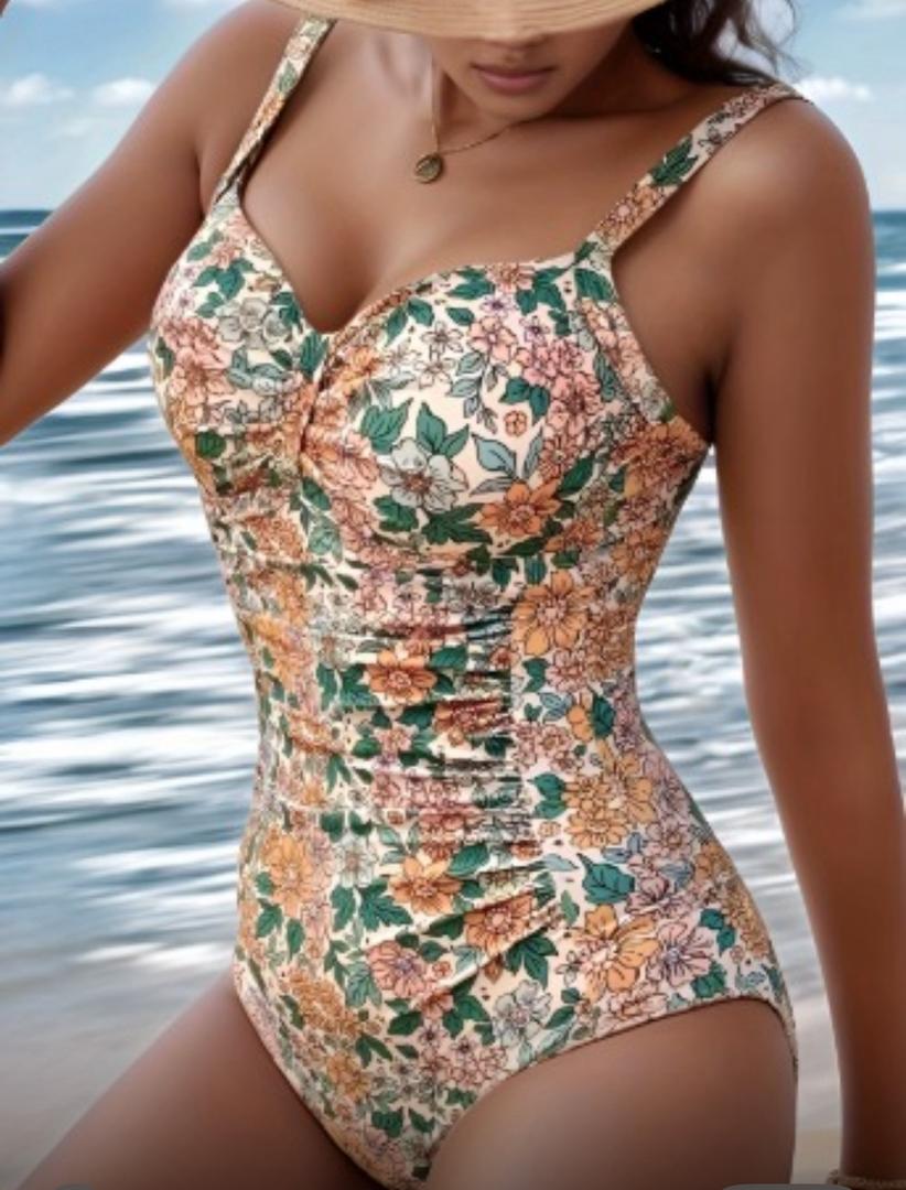 Wendy | Floral Print Swimsuit