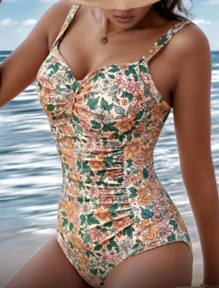 Wendy | Floral Print Swimsuit