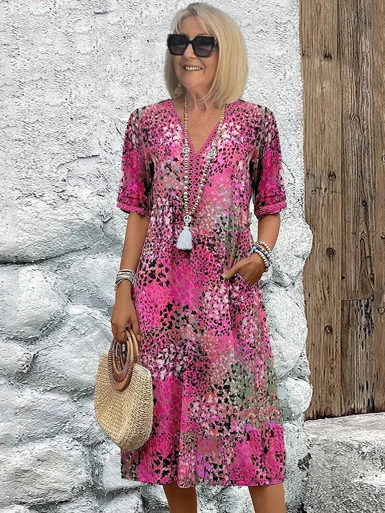 Vanessa | Boho Flattering Dress