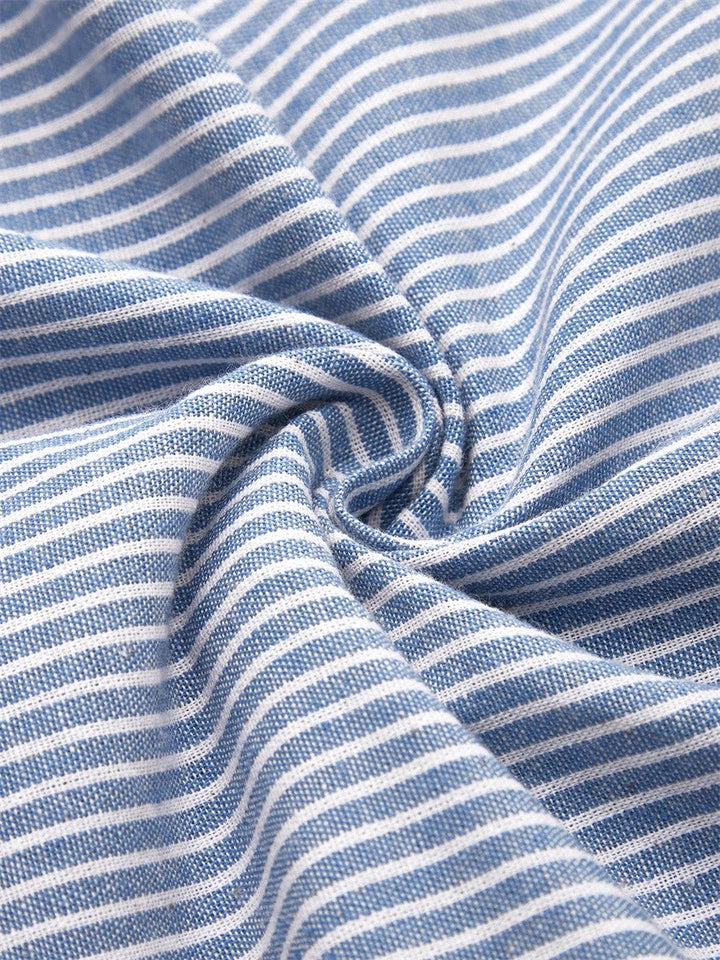 Louise | Striped Midi Dress – Effortless Comfort, Daily Confidence