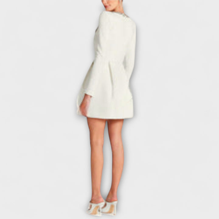Wren - Mini Velvet Dress with Jewel Details