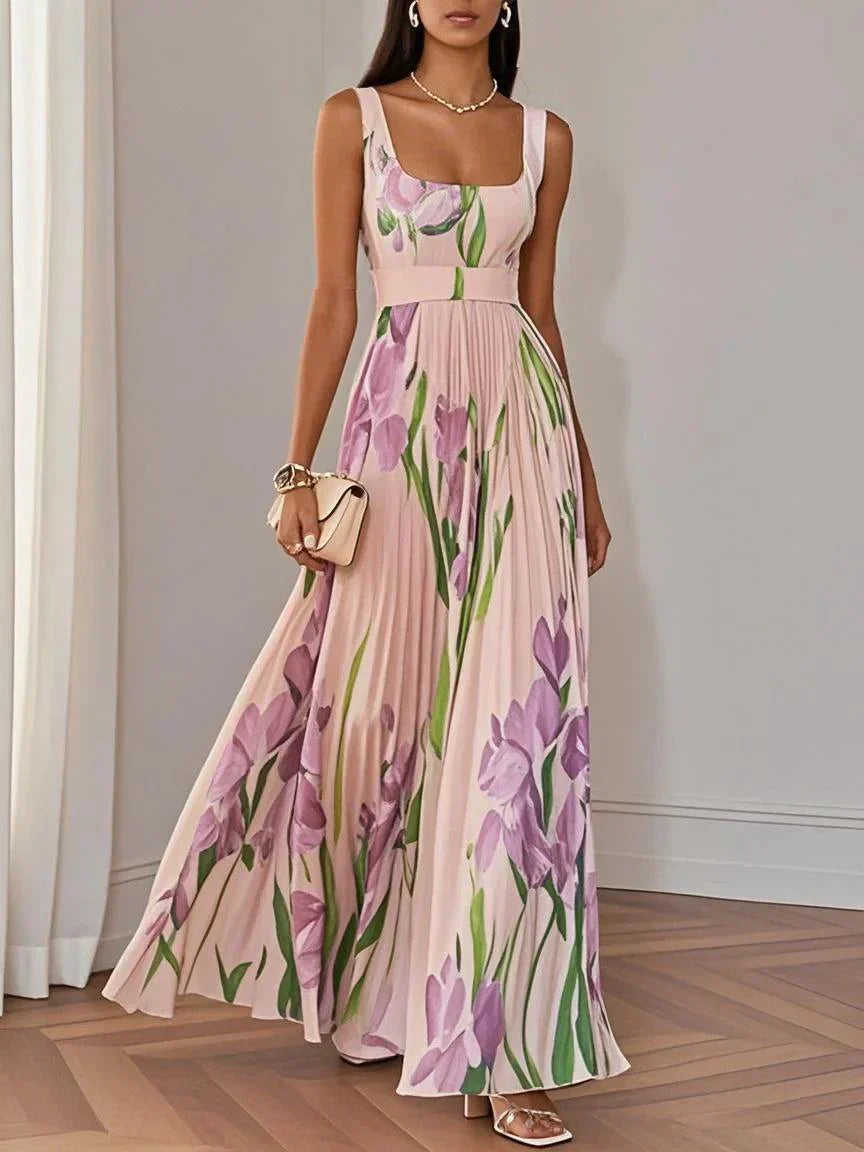 Isla | Elegant Floral Maxi Dress