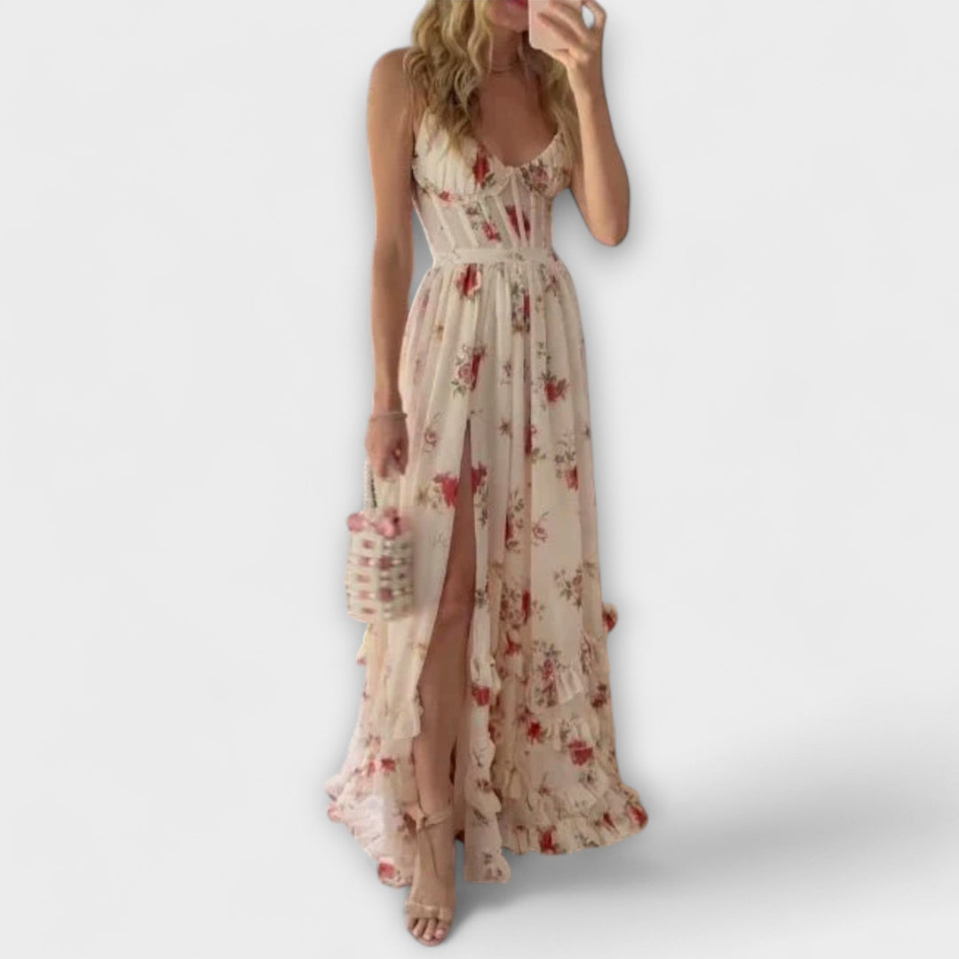 Hazel - Flower Print Dress