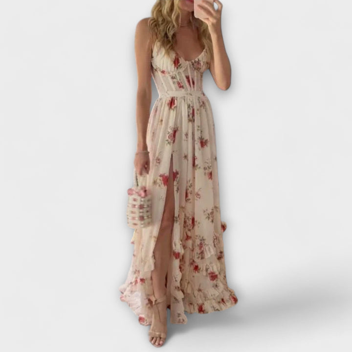 Hazel - Flower Print Dress
