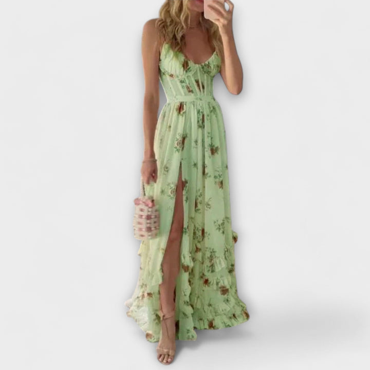 Hazel - Flower Print Dress