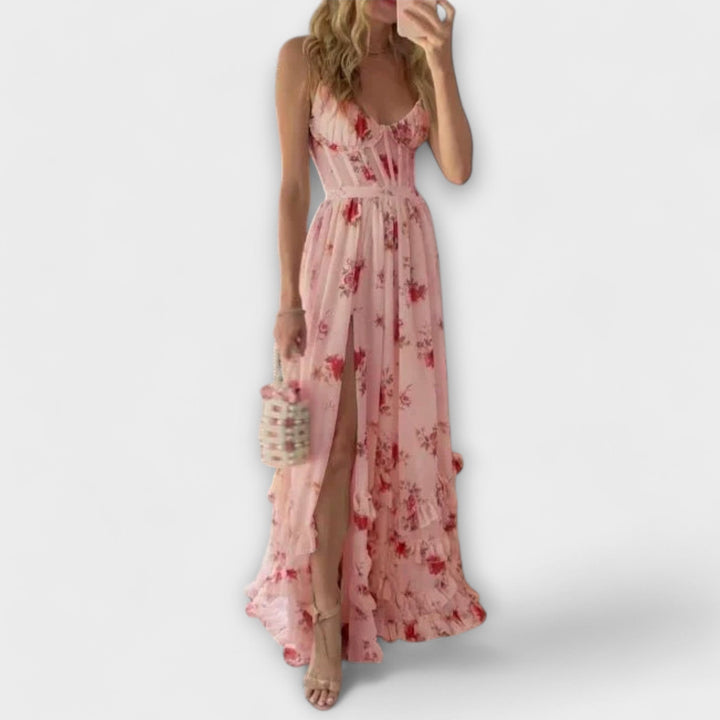 Hazel - Flower Print Dress