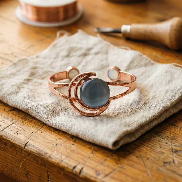 Vera's Sphere Copper Bracelet