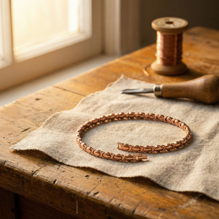 Vera's Wrap Copper Anklet