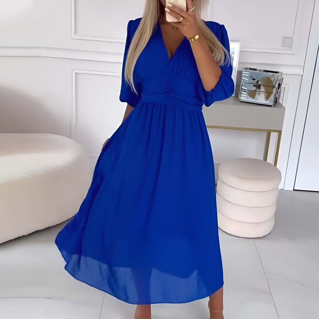Lina – Dress with Ruffles