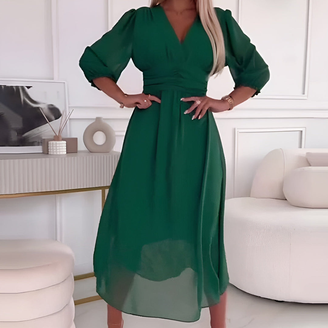 Lina – Dress with Ruffles