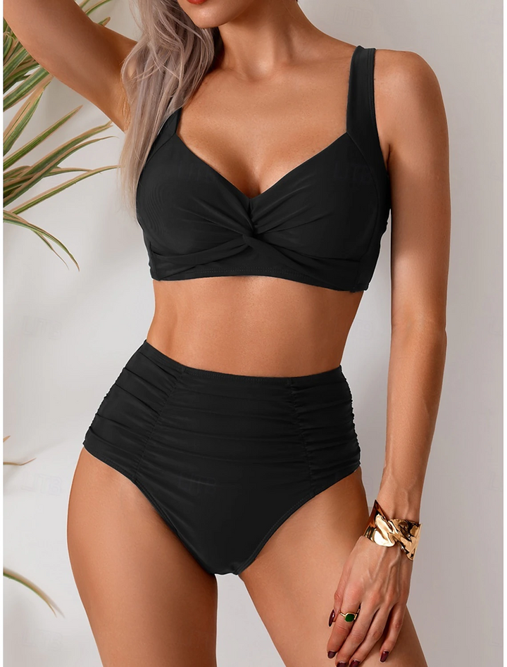 Shirley | Pleated Fabric Bikini