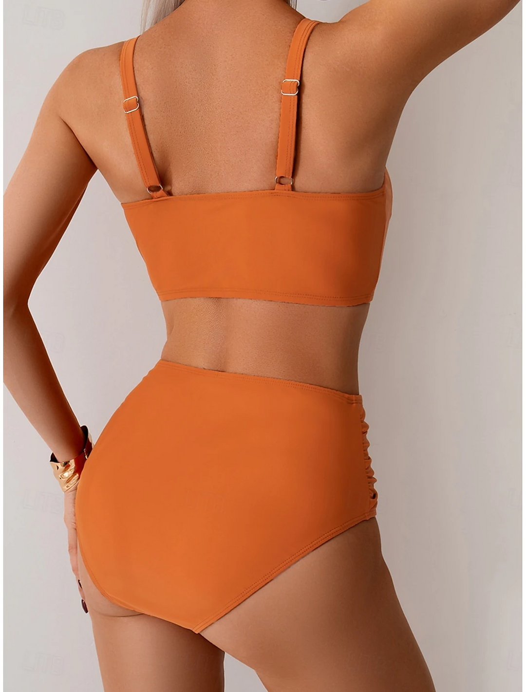 Shirley | Pleated Fabric Bikini