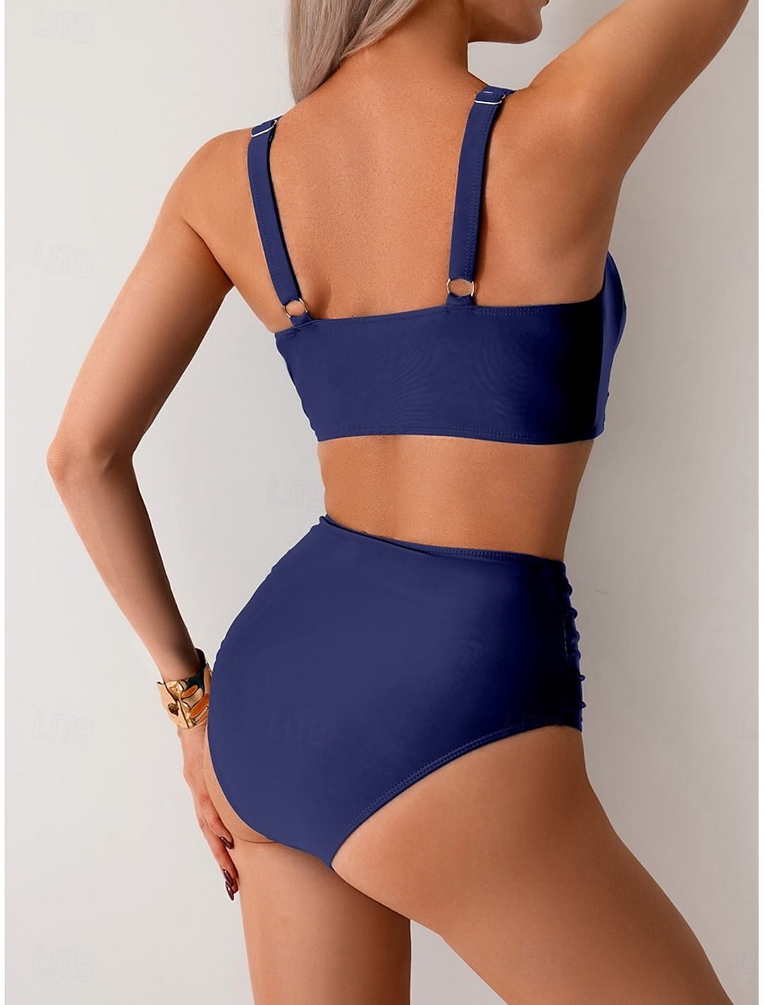 Shirley | Pleated Fabric Bikini