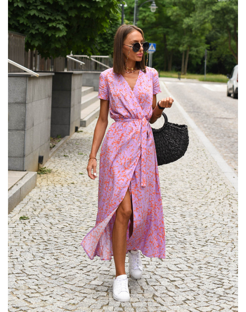 Yasmine | Stylish V-Deep Dress