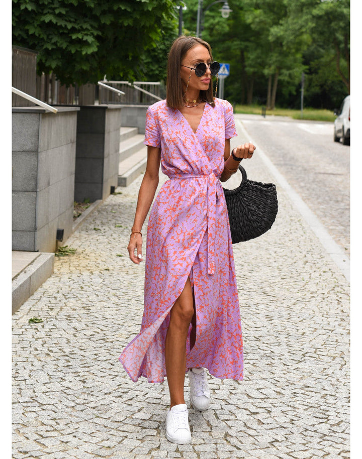Yasmine | Stylish V-Deep Dress