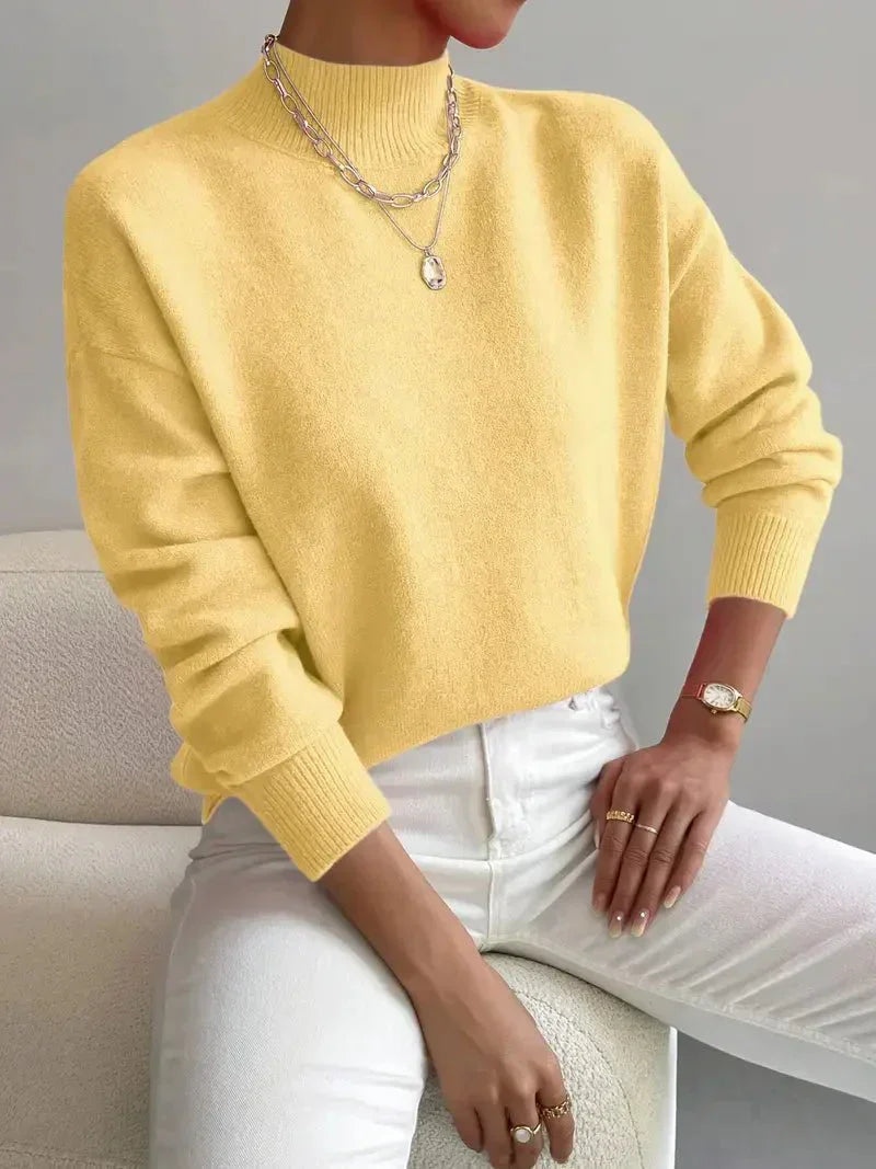 Vionne™ | High Neck Sweater