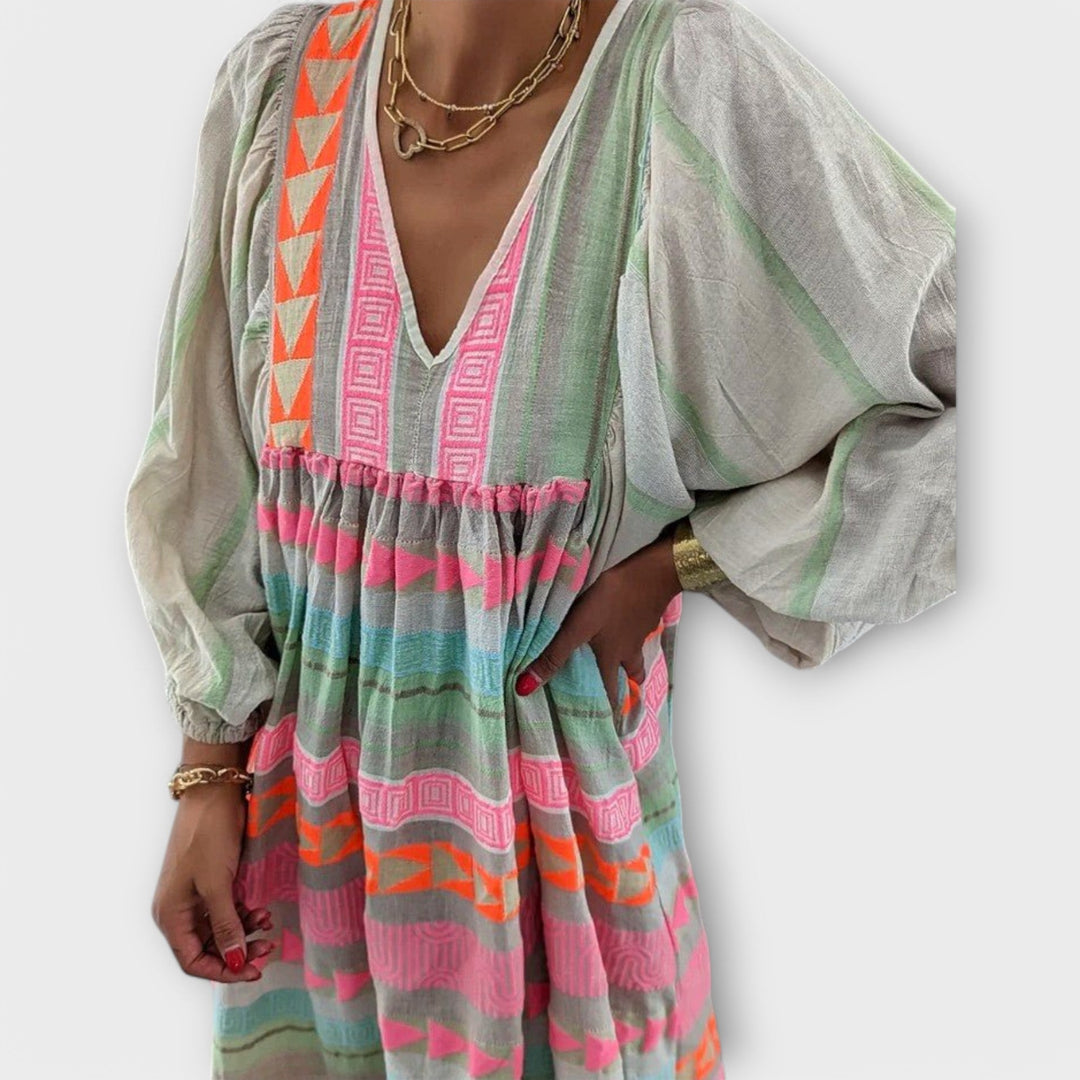 Hermine Vibrant Dress