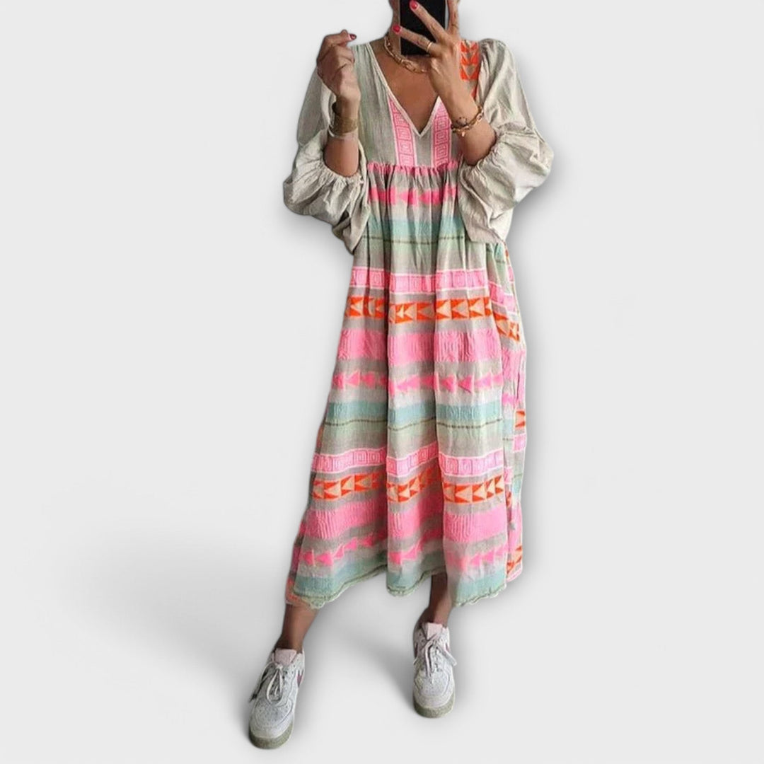 Hermine Vibrant Dress