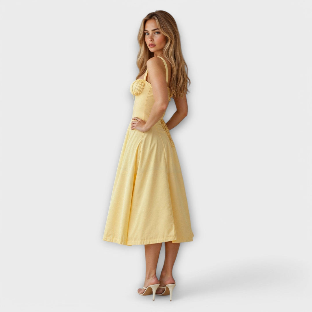 Kiana - Midi Dress with Corset