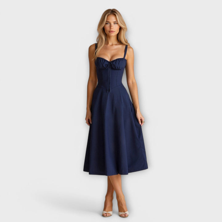 Kiana - Midi Dress with Corset