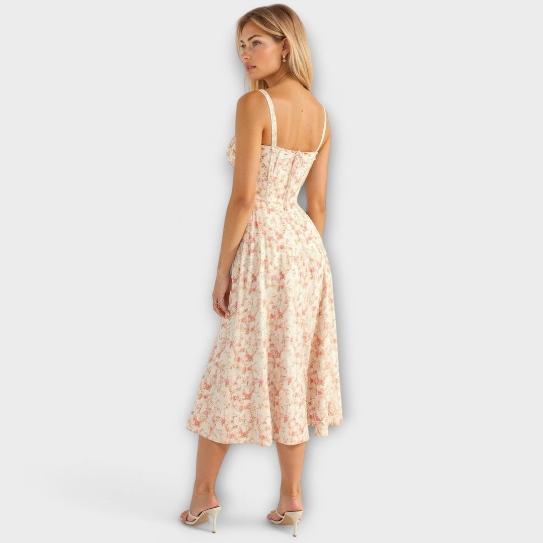 Kiana - Midi Dress with Corset