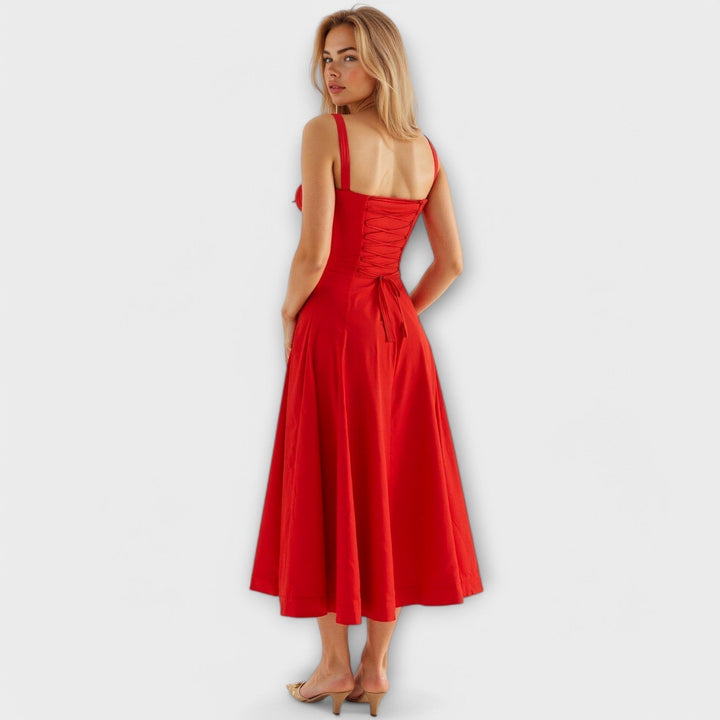 Kiana - Midi Dress with Corset