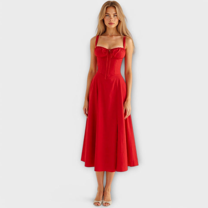 Kiana - Midi Dress with Corset