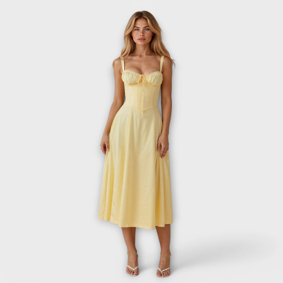 Kiana - Midi Dress with Corset