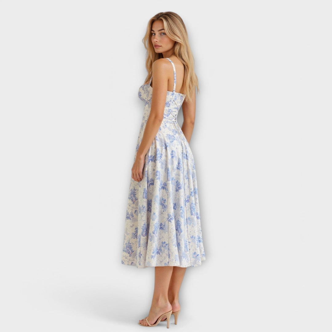 Kiana - Midi Dress with Corset