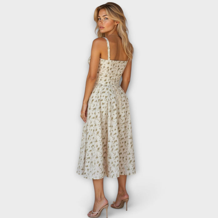 Kiana - Midi Dress with Corset
